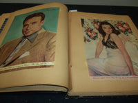 HOLLYWOOD MOVIE STARS SCRAPBOOK - PECK - AUTRY - GREAT PHOTOS - 28A