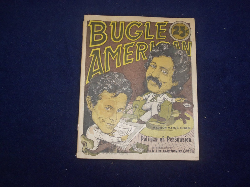 1975 JUNE 25 BUGLE AMERICAN MAGAZINE - MADISON MAYOR SOGLIN - J 9428
