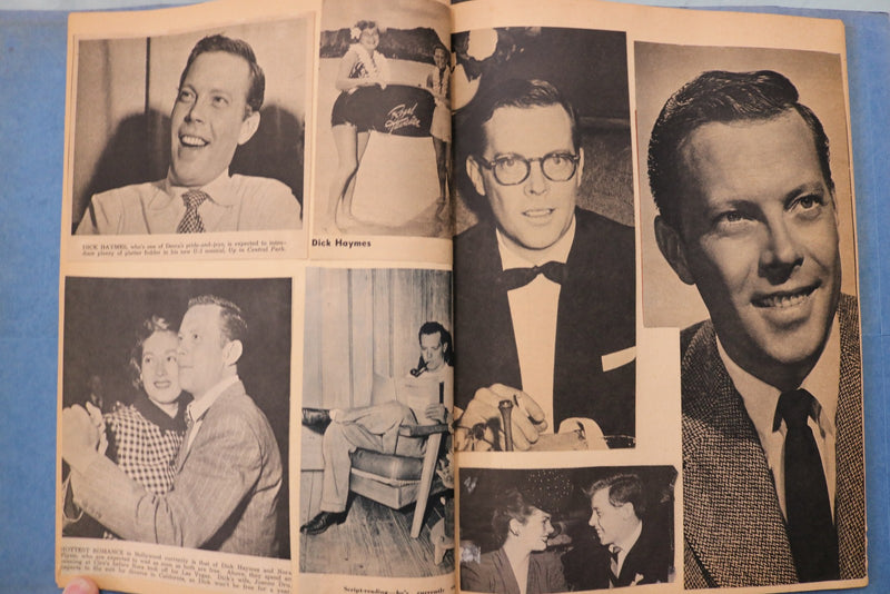 1940'S-1950'S DICK HAYMES SCRAPBOOKS - LOT OF 2 - MANY PHOTOS - E 26501