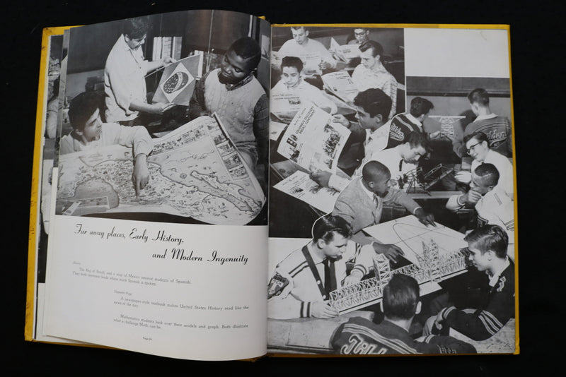 1957 THE CRAFTSMAN TILDEN TECHNICAL HIGH SCHOOL YEARBOOK - CHICAGO, IL - YB 3525