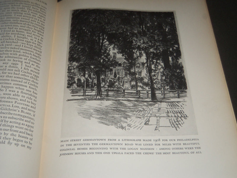 1925 THE ADVENTURES OF AN ILLUSTRATOR BOOK BY JOSEPH PENNELL - KD 3952