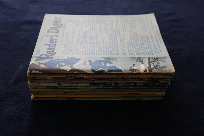 1944 READER'S DIGEST MAGAZINE - LOT OF 10 - O 3447