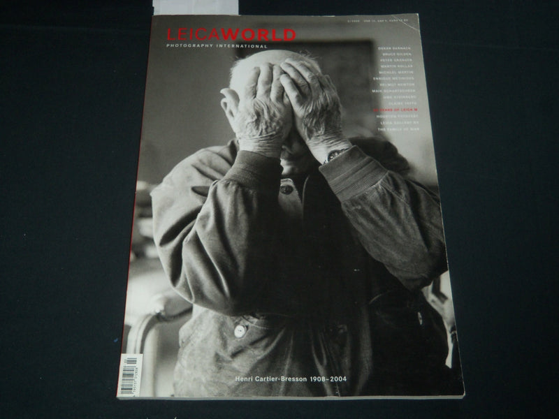2004 FEBRUARY LEICA WORLD MAGAZINE - HENRI CARTIER-BRESSON - SP 3215N