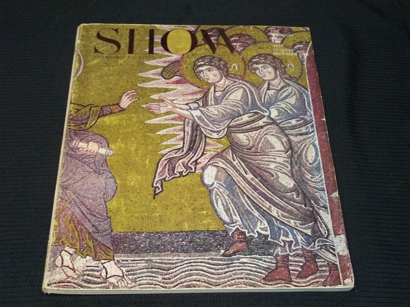 1962 DECEMBER SHOW MAGAZINE - NICE ART FRONT COVER - E 20185