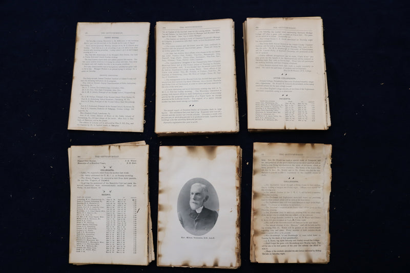 1901-1906 THE WEEKLY GETTYSBURGIAN - LOT OF 46 - BASEBALL - O 3403