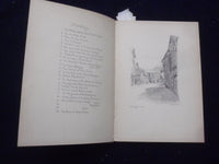 1900'S STRATFORD ON AVON SKETCH BOOK HARDCOVER BOOK BY GORDON HOME - KD 8359