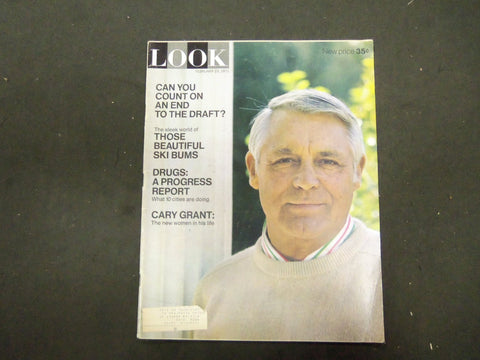 1971 FEBRUARY 23 LOOK MAGAZINE - CARY GRANT - ST 2940