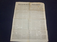 1847 AUGUST 14 MASSACHUSETTS PLOUGHMAN NEWSPAPER - CAMBRIDGE TELESCOPE - NP 5148