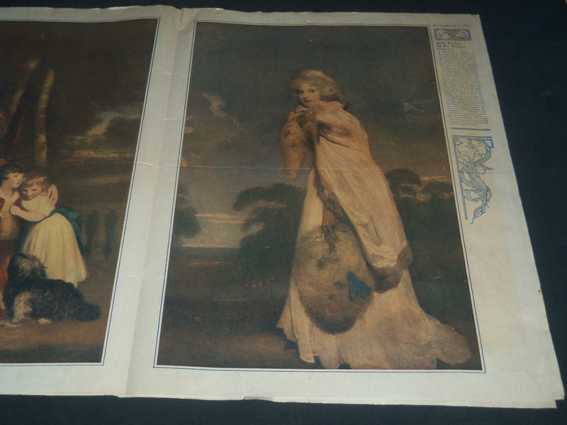 1913 MARCH 23 NEW YORK TIMES EASTER NUMBER - J. PIERPONT MORGAN ART - NP 3977