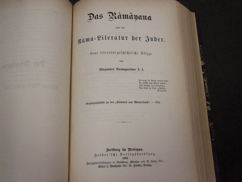 1871-1912 STIMMEN AUS MARIA-LAACH KATHOLISCHE GERMAN VOLUME LOT OF 23 - KD 38