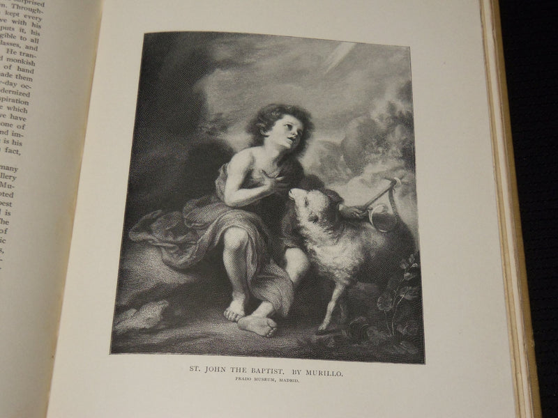 1907 OLD SPANISH MASTERS BOOK BY CAFFIN - ENGRAVED BY TIMOTHY COLE - KD 6132B