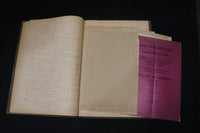 1895-1903 PORTUGESE LEDGER BOOK & LOOSE PAGES - KD 3351G