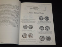 1981 THE EARL VICTOR TUTTLE COLLECTION COIN CATALOGS 1 & 2 - LOT OF 2 - O 3239J