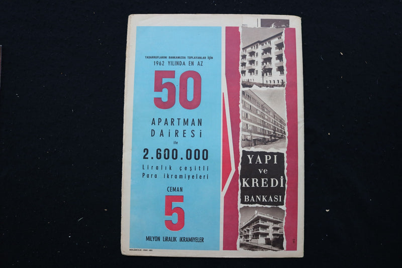 1962 SEPTEMBER 13 HAYAT MAGAZINE - KIM NOVAK COVER - E 25153