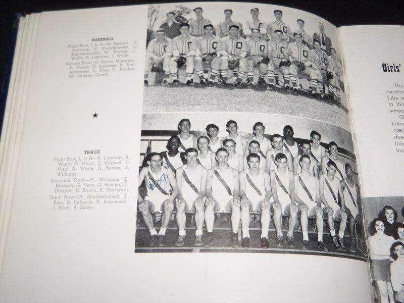 1949 TOM TOM OWEGO FREE ACADEMY YEARBOOK - OWEGO NEW YORK - YB 1459