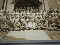 1931 CLARENCE E. THOMPSON SCHOOL CLASS MOUNTED PHOTO - 12x14 - #189