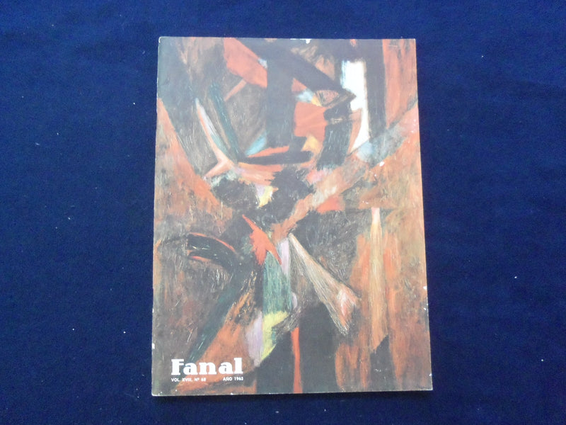 1963 FANAL MAGAZINE - SPANISH TEXT - VOLUME XVIII, NUMBER 68- NICE COVER - K 150