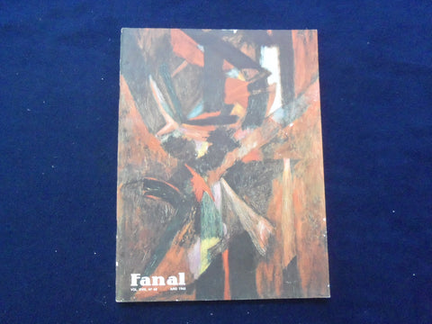 1963 FANAL MAGAZINE - SPANISH TEXT - VOLUME XVIII, NUMBER 68- NICE COVER - K 150