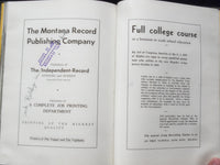 1946 VIGILANTE HELENA HIGH SCHOOL YEARBOOK - HELENA, MONTANA - YB 3112