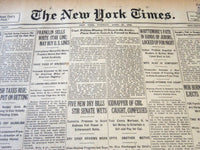 1926 APRIL 27 NEW YORK TIMES - CAPT. WILKINS MISSING 12 DAYS IN ARCTIC - NT 5578