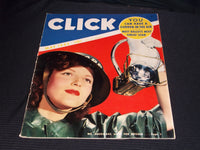 1942 MAY CLICK MAGAZINE - AMERICANS UNITE FOR DEFENSE FRONT COVER - E 20051