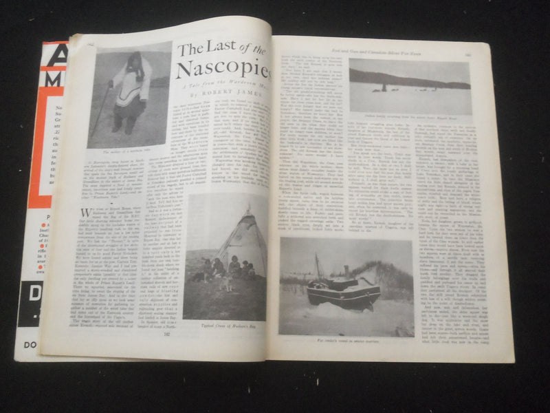 1931 AUGUST ROD AND GUN MAGAZINE - NICE COVER, ARTICLES & PHOTOS - SP 6377Q