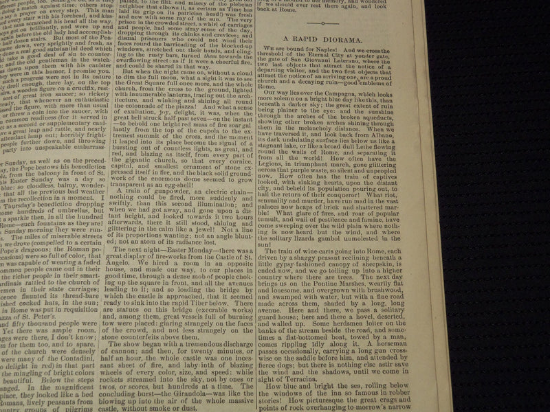 1881 JANUARY 4 SEASIDE LIBRARY ISSUE NO. 900 - CHARLES DICKENS - J 7925