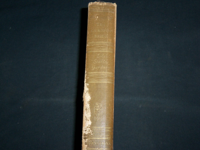 1934 THE CASE OF THE CURIOUS BRIDE HARDCOVER BOOK BY ERLE GARDNER - KD 7282