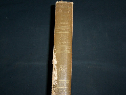 1934 THE CASE OF THE CURIOUS BRIDE HARDCOVER BOOK BY ERLE GARDNER - KD 7282