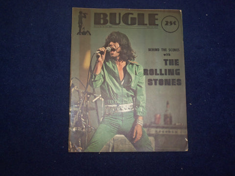 1975 JUNE 18 BUGLE AMERICAN MAGAZINE - THE ROLLING STONES, BEHIND SCENES- J 9427