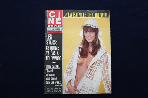 1973 NOVEMBER 22 CINE REVUE MAGAZINE - DANY CARREL COVER - E 22072