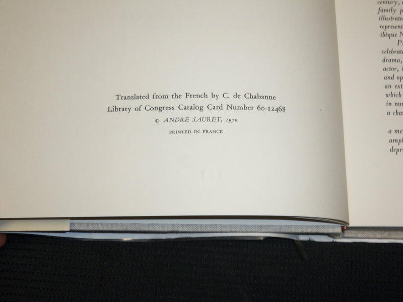 1970 DOCTORS AND MEDICINE WORKS OF DAUMIER BOOK BY JEAN ADHEMAR - R 709O