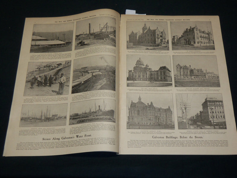1900 THE MAIL AND EXPRESS ILLUSTRATED MAGAZINE LOT OF 4 - NEW YORK - NP 2399R