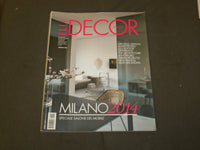 2014 APRIL ELLE DECOR (ITALIAN) MAGAZINE - MILANO 2014 - B 5184