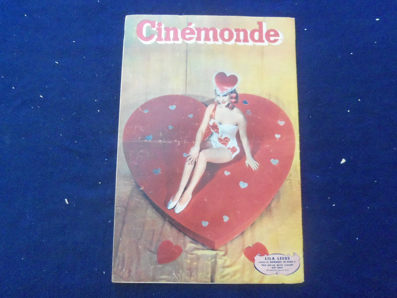 1947 NOV 25 CINEMONDE MAGAZINE - LINDA DARNELL COVER - BELGIUM EDITION- SP 4867V