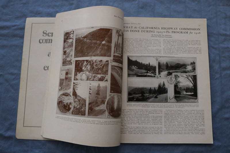 1925 SAN FRANCISCO NEWS LETTER MAGAZINE- CHRISTMAS EDITION - SP 4785C