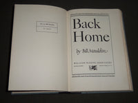 1947 BACK HOME BY BILL MAULDIN HARDCOVER BOOK - NICE ILLUSTRATIONS - KD 4719