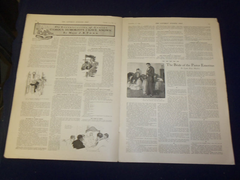 1899 SEPTEMBER 16 THE SATURDAY EVENING POST MAGAZINE - THE NUISANCE - B 6716