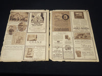 1924-1925 NEW YORK TRIBUNE SMALL HOUSE GRAPHIC SECTIONS LOT OF 3 - NP 8943