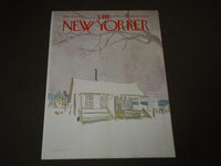 1969 FEBRUARY 15 NEW YORKER MAGAZINE FRONT COVER ONLY - GREAT ART FOR FRAMING