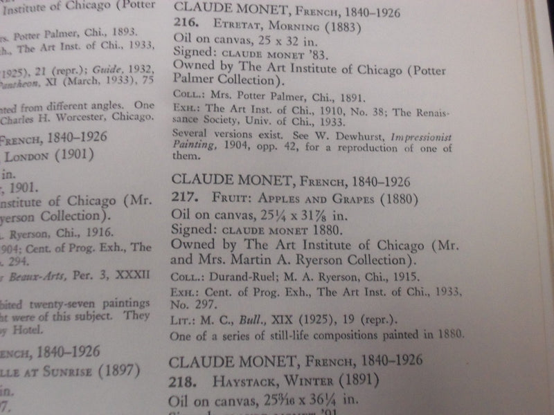 1934 CENTURY OF PROGRESS CHICAGO EXHIBITION PAINTINGS SCULPTURE CATALOG - J 578