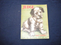 1927 JUNE 11 JUDGE MAGAZINE - HOW'D YOU LIKE A LITTLE PUP LIKE ME? - B 435Z