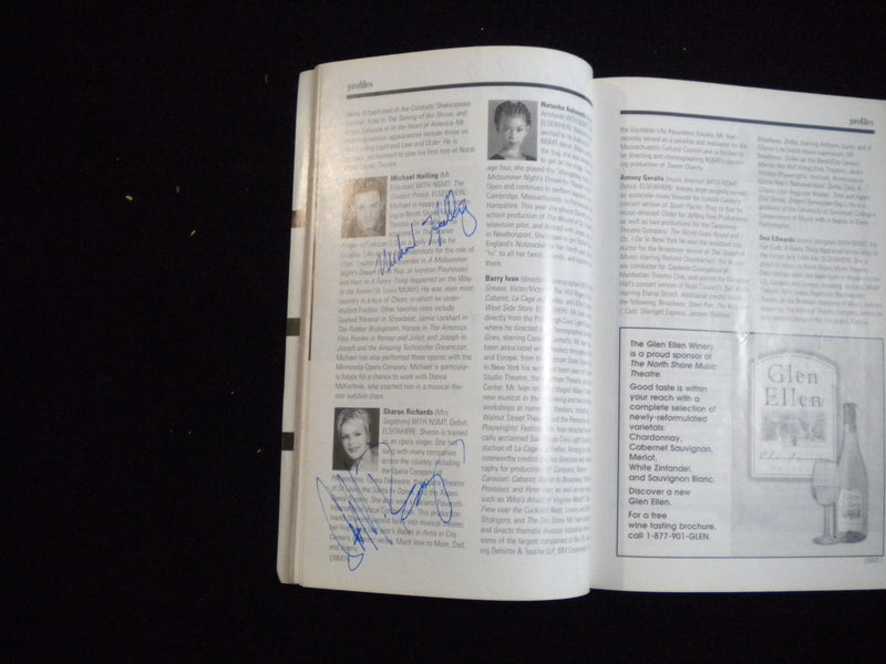 2000 A LITTLE NIGHT MUSIC PROGRAM - 14 SIGNATURES - J 8292