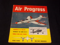 1957-1958 AIR PROGRESS MAGAZINE - WWI PLANES FRONT COVER - E 5323