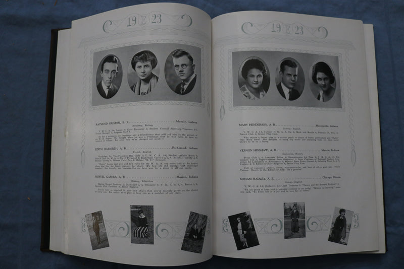 1923 THE SARGASSO EARLHAM COLLEGE YEARBOOK - RICHMOND, INDIANA - YB 3425