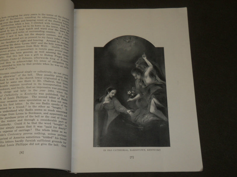 1926 JANUARY THE CURIOUS LEGEND OF LOUIS PHILLIPPE IN KENTUCKY BOOK - J 3558