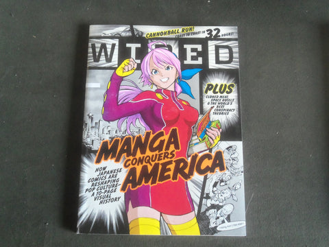 2007 NOVEMBER WIRED MAGAZINE - MANGA CONQUERS AMERICA COVER - B 5340L