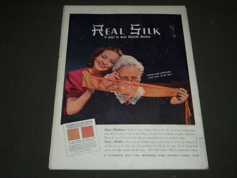 1940 APRIL 15 LIFE MAGAZINE - GOVERNMENT AND YOUTH COVER - L 178