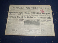 1964 JULY 11 THE MORNING TELEGRAPH - QUADRANGLE TOPS $82,500 DWYER - NP 5557