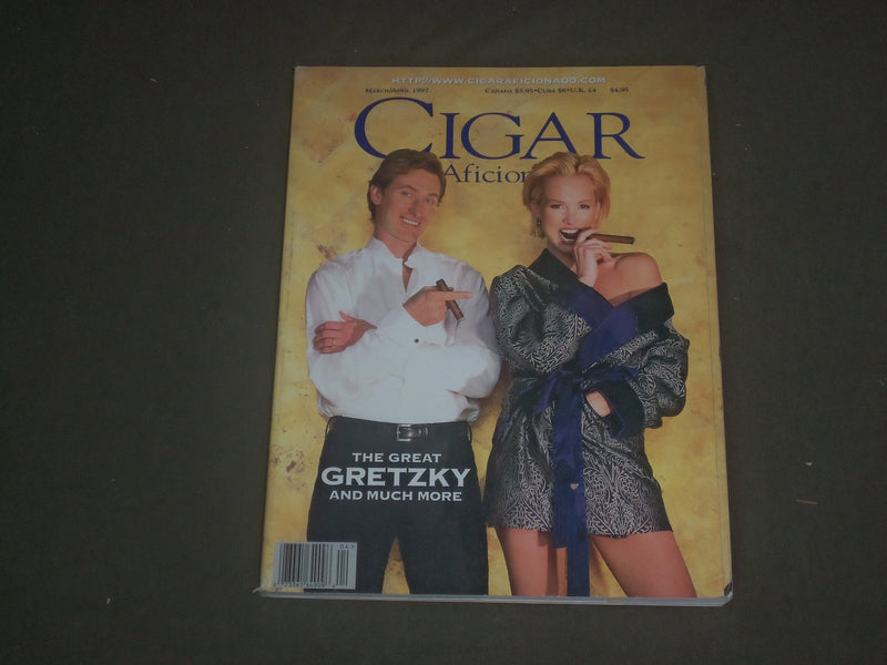 1997 MARCH/APRIL CIGAR AFICIONADO MAGAZINE - WAYNE GRETZKY COVER - B 4517